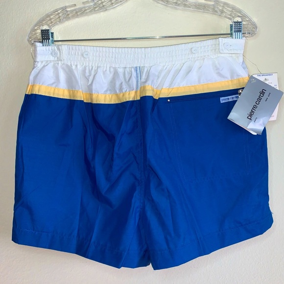 RARE NWT Vintage Pierre Cardin Swim Trunks - Sz. M - Picture 2 of 10